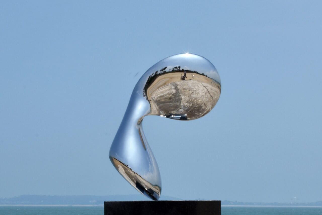 Wishing No.2 (Modern stainless Steel Outdoor statue)