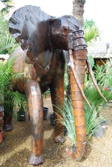 Adult Elephant (Lifesize African statue) - Image 2