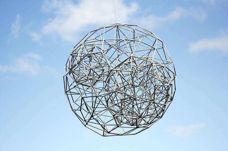 Golden Ratio (Big Round Ball Abstract Garden/Patio statue) - Image 4