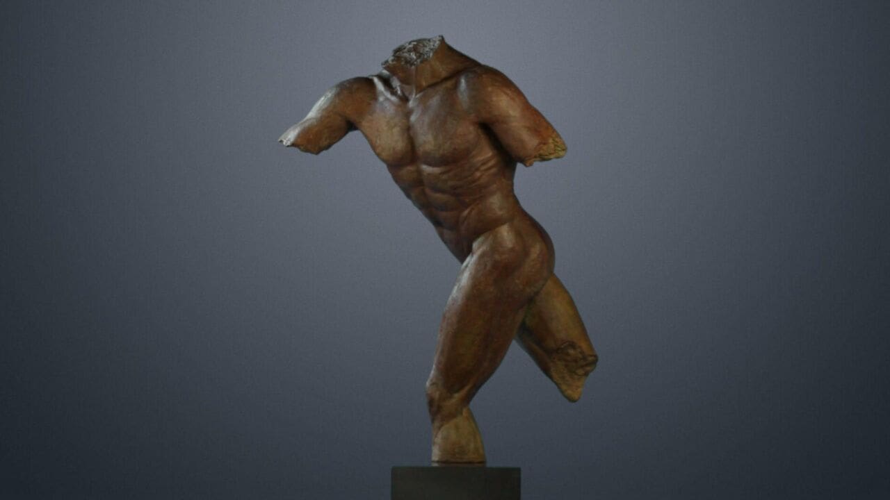 Phoebus (Small Classical Male Nude  Sculpture) - Image 5