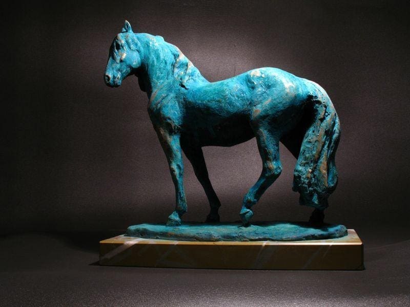 Clestial (Small lovable Bronze Horse statues) - Image 2