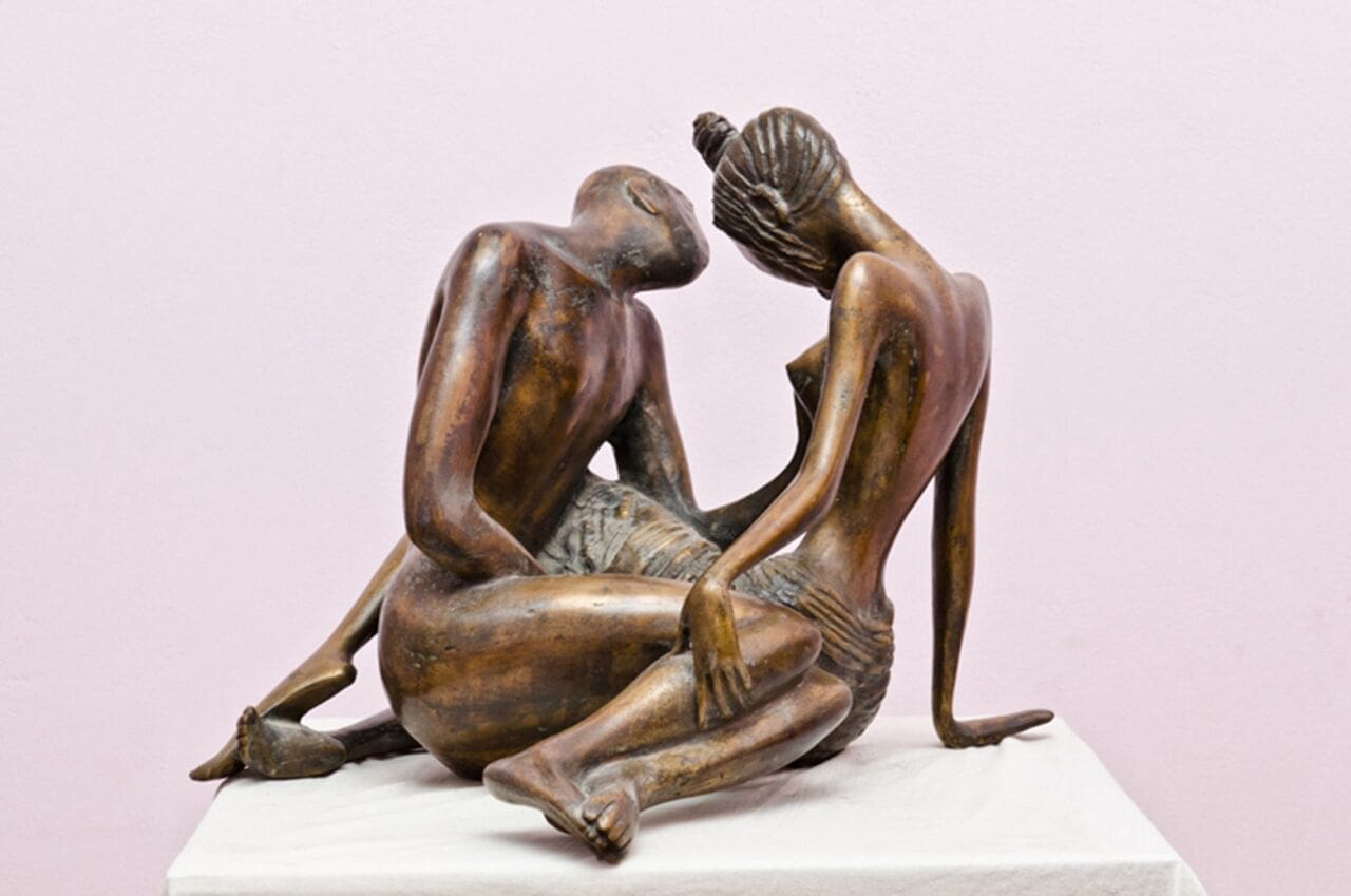 Love (Sexual Lovers Bronze Statue) - Image 2