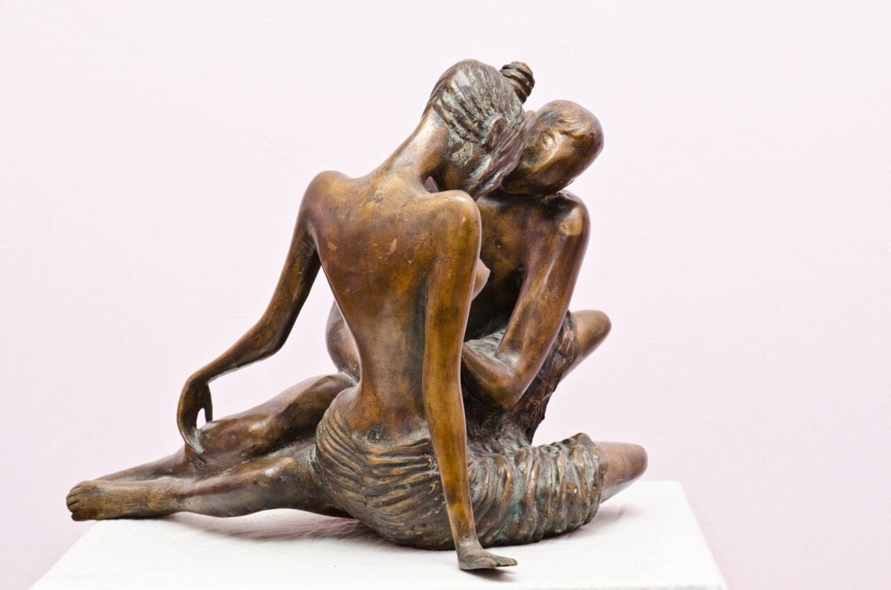 Love (Sexual Lovers Bronze Statue) - Image 3