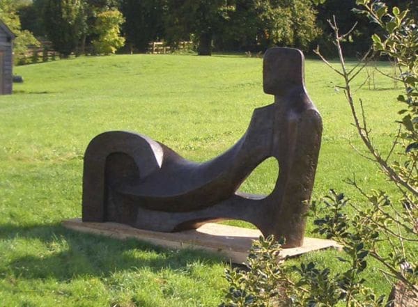 `In Repose ll` (sculpture commission of a reclined figure) - Image 2