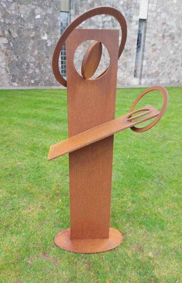 Abstract Madonna and Child (Steel sculpture) - Image 2