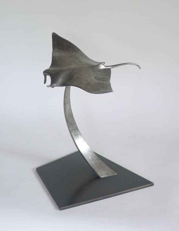 Manta Ray (Manta Ray Devil Fish Bronze statuette)