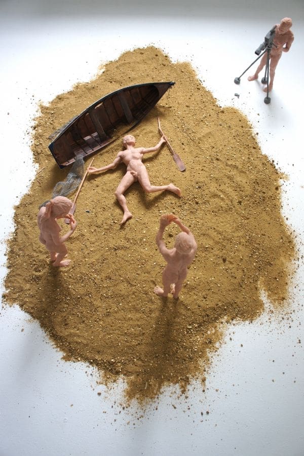 Hashtag Tragedy (Beached Family Sea Accident statues) - Image 5