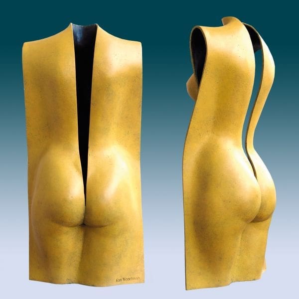 Stella Maris (Small Elegant Modern Nude Torso Sculpture) - Image 2