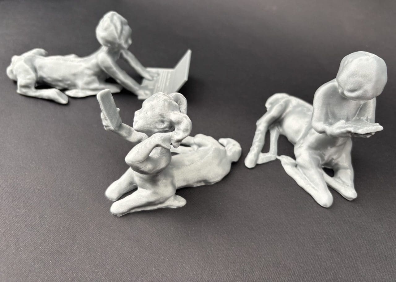 Contemporary Plexiglas sculpture “Community” by Cristiana Cravanzola Krikra