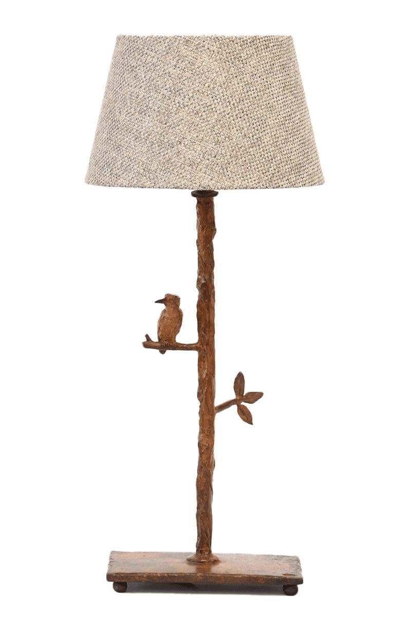 Kingfisher Table Lamp - Decorative Tabletop sculpture