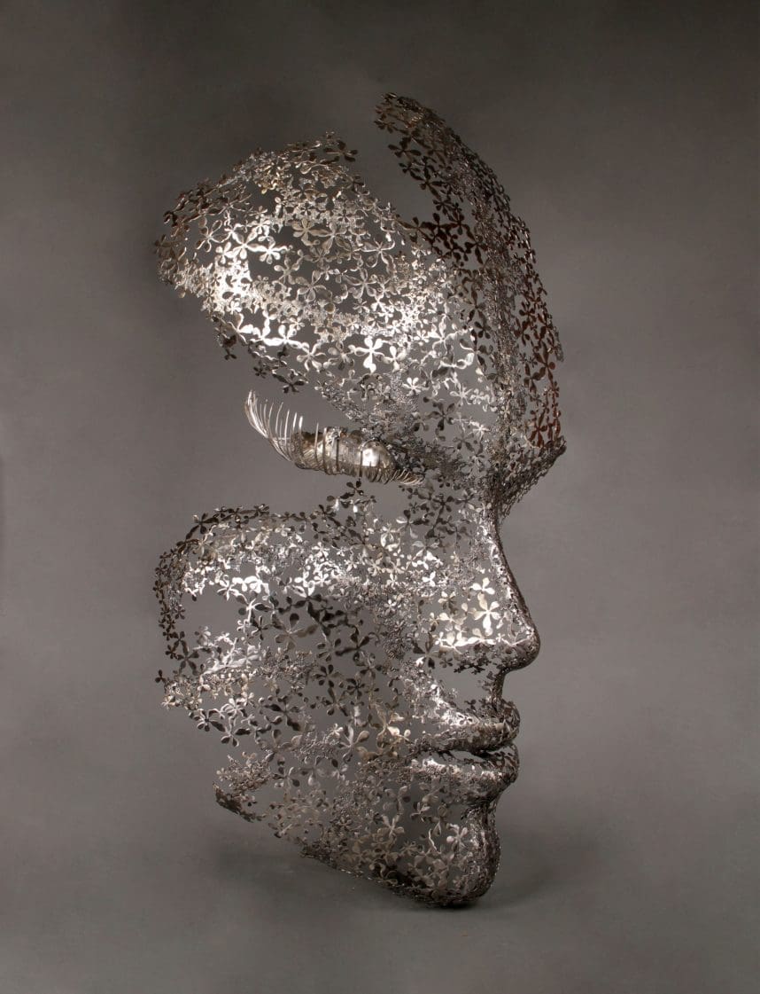 AMANDA (Female Face Profile Sculpture)