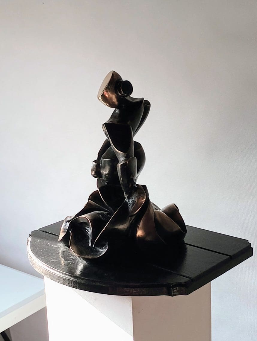 Gypsy Dancer Bronze Abstract Sculpture