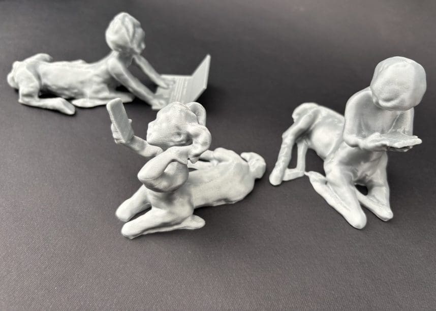 'Community'Young Centaurs' Children Sculptures,