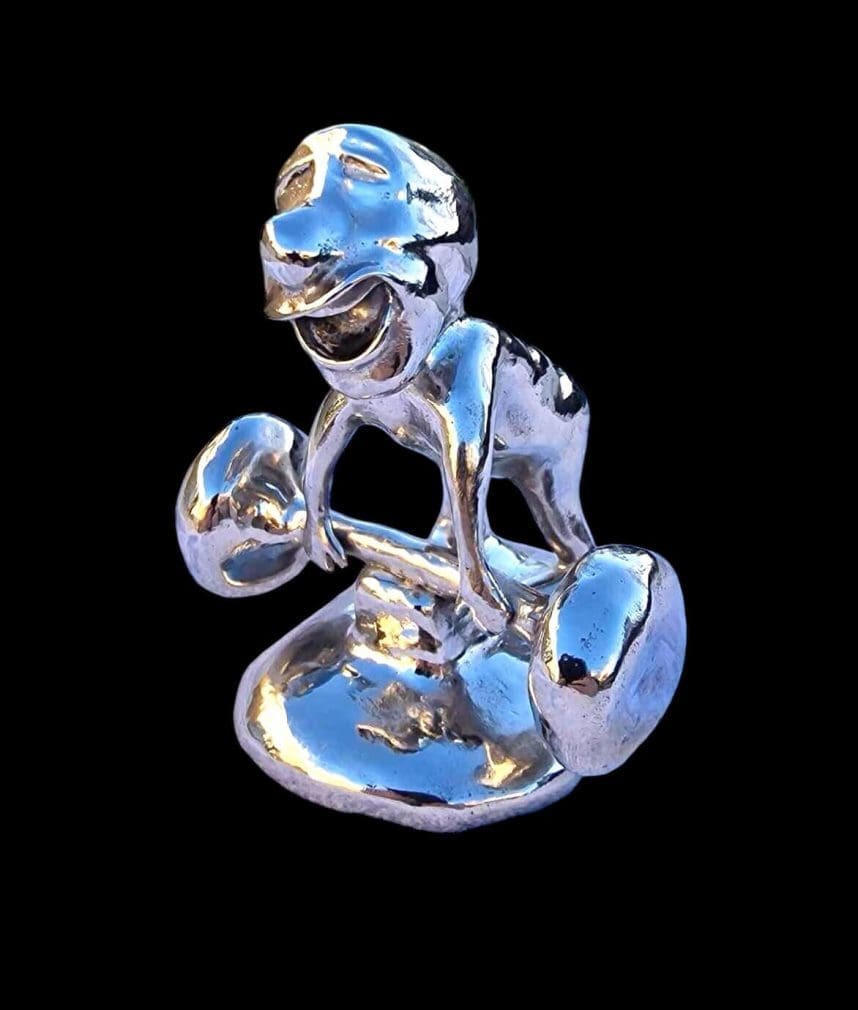 Believe in Yourself, Mirror Finished Stainless Steel Sculpture - Image 2
