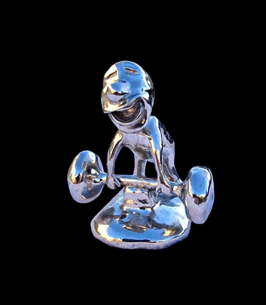 Believe in Yourself, Mirror Finished Stainless Steel Sculpture - Image 3