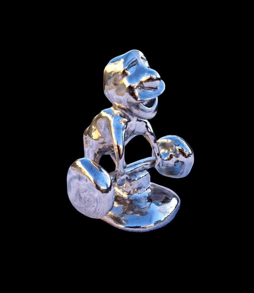 Believe in Yourself, Mirror Finished Stainless Steel Sculpture - Image 4
