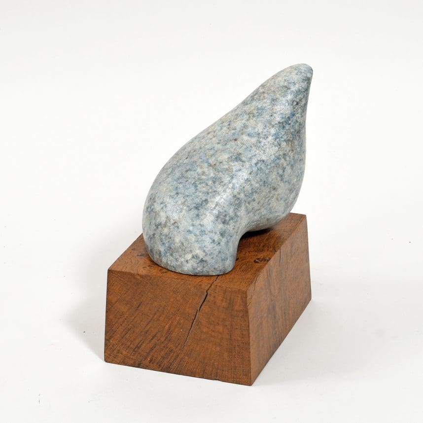 Avian II, Small Bronze Abstract Sculpture - Image 6