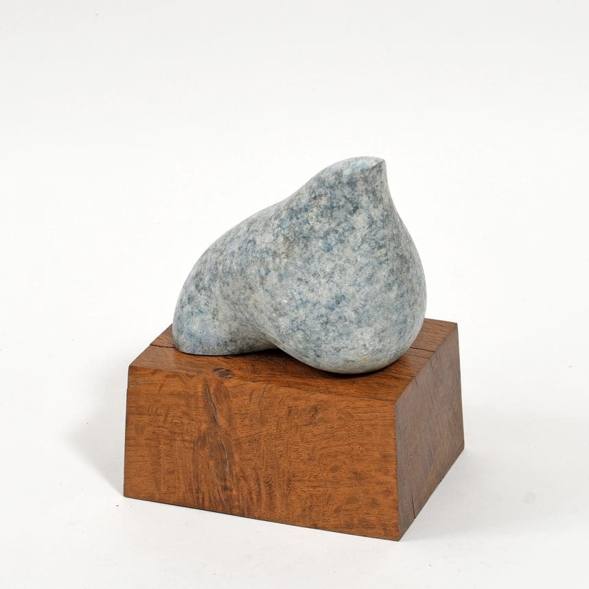 Avian II, Small Bronze Abstract Sculpture - Image 4