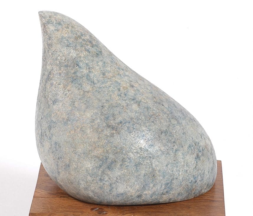 Avian II, Small Bronze Abstract Sculpture - Image 7