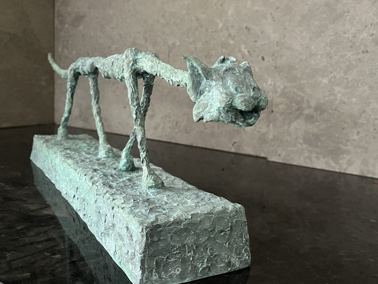 Tom, Abstract Thin Starved Stray Alleycat Sculpture - Image 7