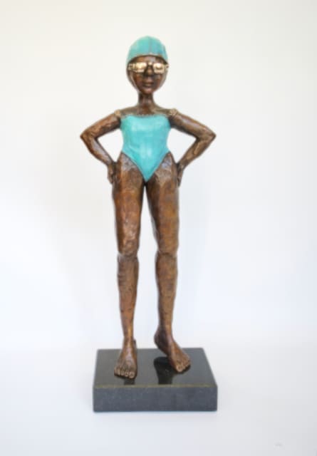 Wanda (Standing Female in Swimsuit Sculpture) - Image 2