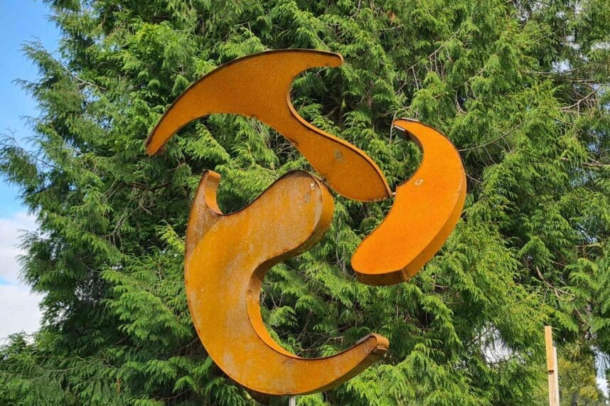 Ripples Kinetic Wind Sculpture - Image 5