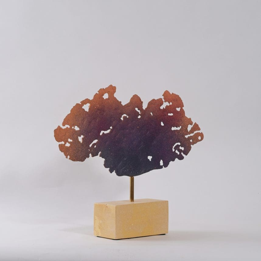 Shifting Skies I, Bronze  Cloud Interior Sculpture, - Image 4