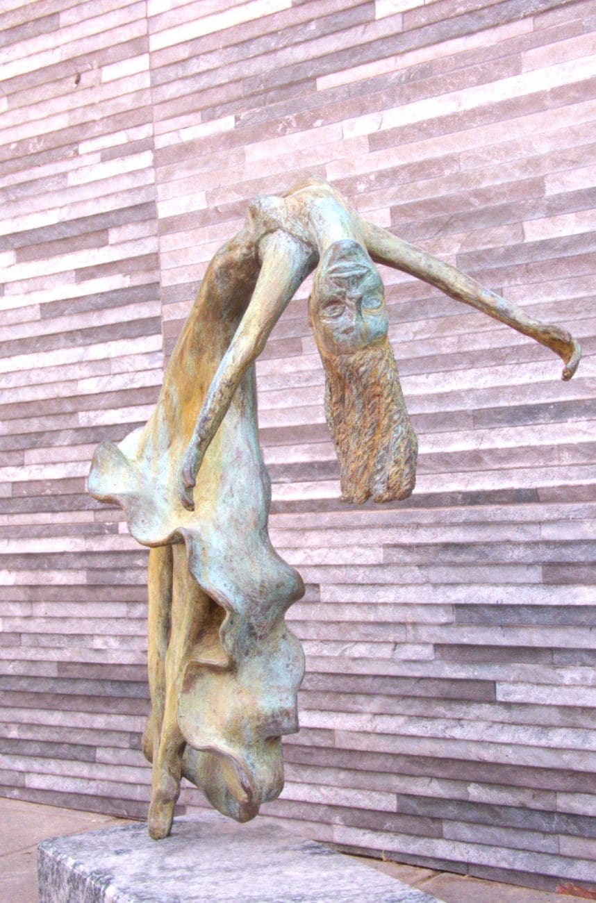 Dancer (Bronze Semi Abstract Ballerina Sculpture) - Image 2