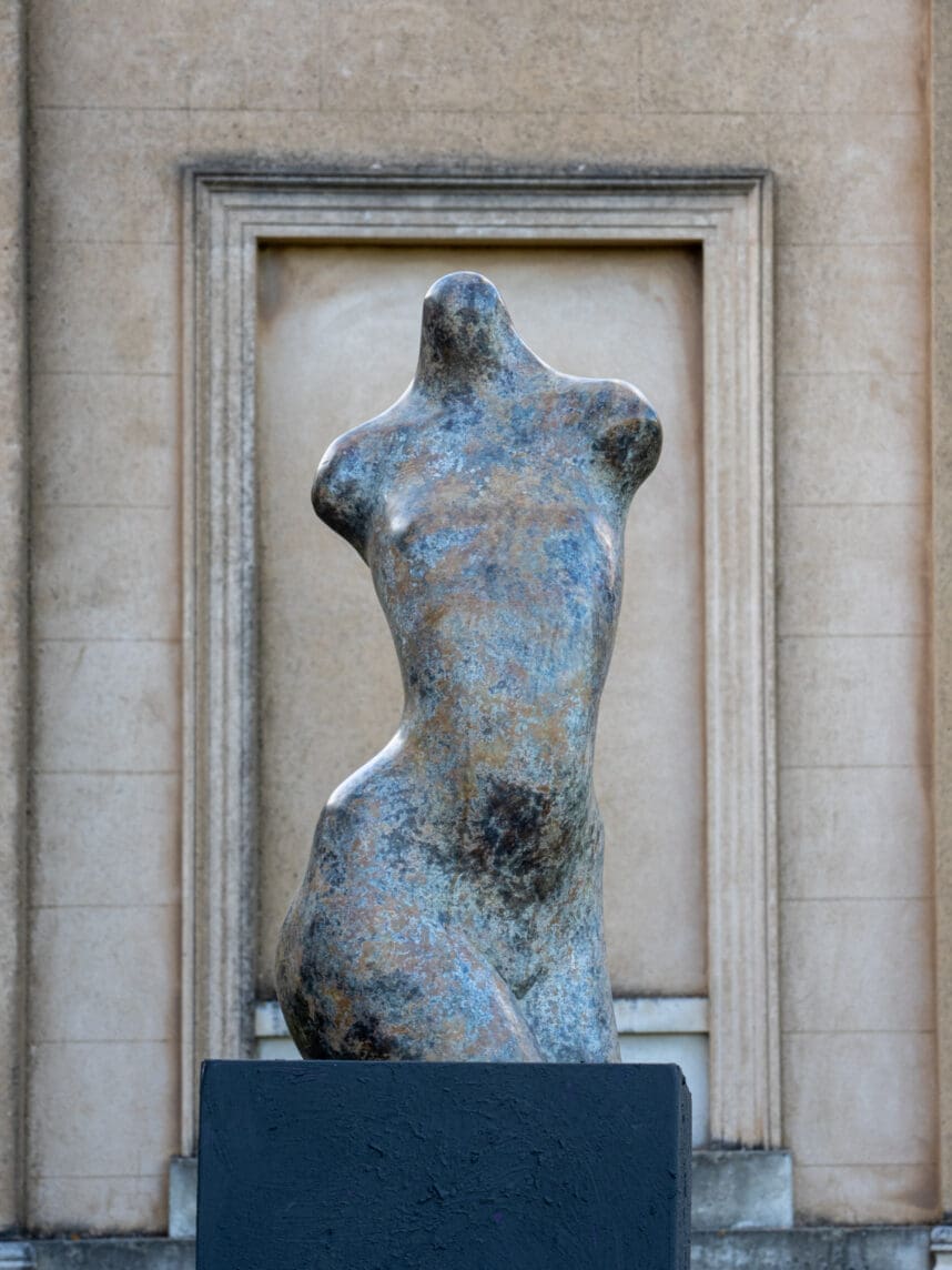 Eve IV (Nude Abstract Female Torso Garden statue)