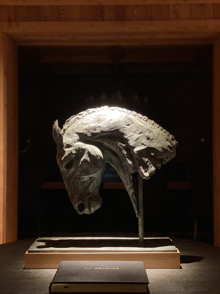 Roman Horse Head (Bronze horse bust)