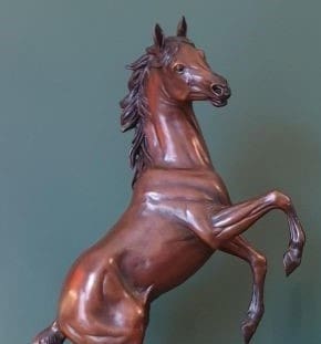 Spirit of Adventure (Rearing Horse sculpture)