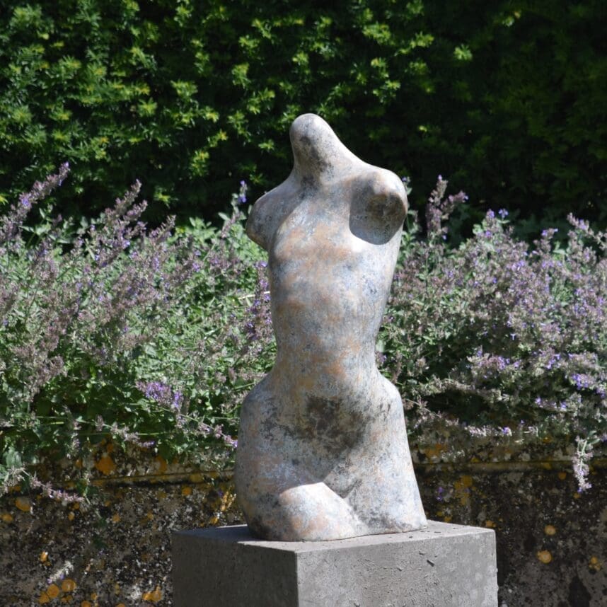 Eve IV (Nude Abstract Female Torso Garden statue) - Image 9