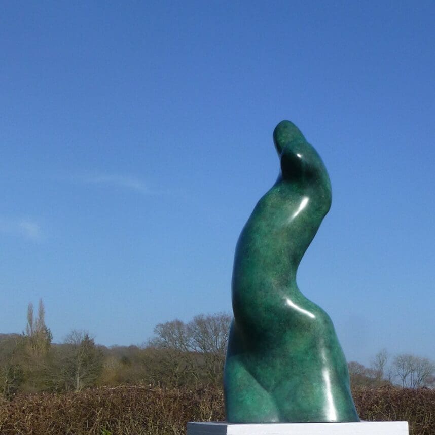 Eve IV (Nude Abstract Female Torso Garden statue) - Image 6