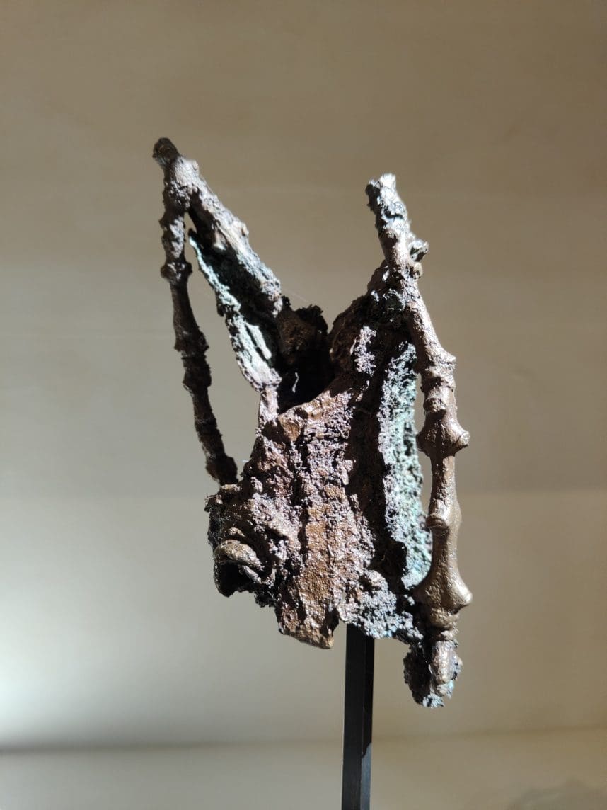 THE CORSET Bronze Abstract  Sculpture, - Image 6