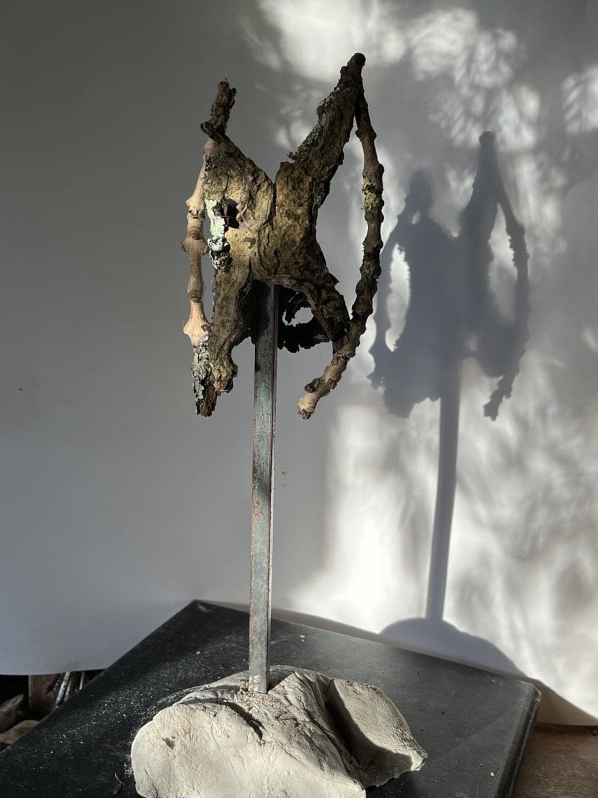 THE CORSET Bronze Abstract  Sculpture, - Image 4